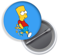 BART-SIMPSON Badge