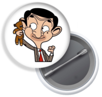 MR BEAN Badge