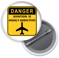 Aviation Addication Badge