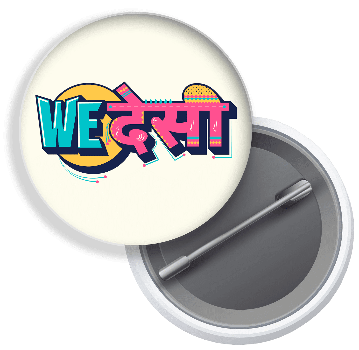 We Desi Badge
